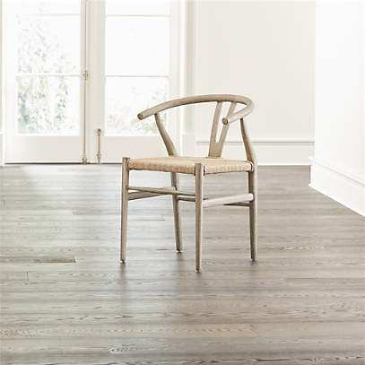 Weathered grey deals dining chairs