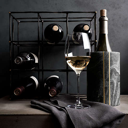 Hayes Black Marble Wine Cooler