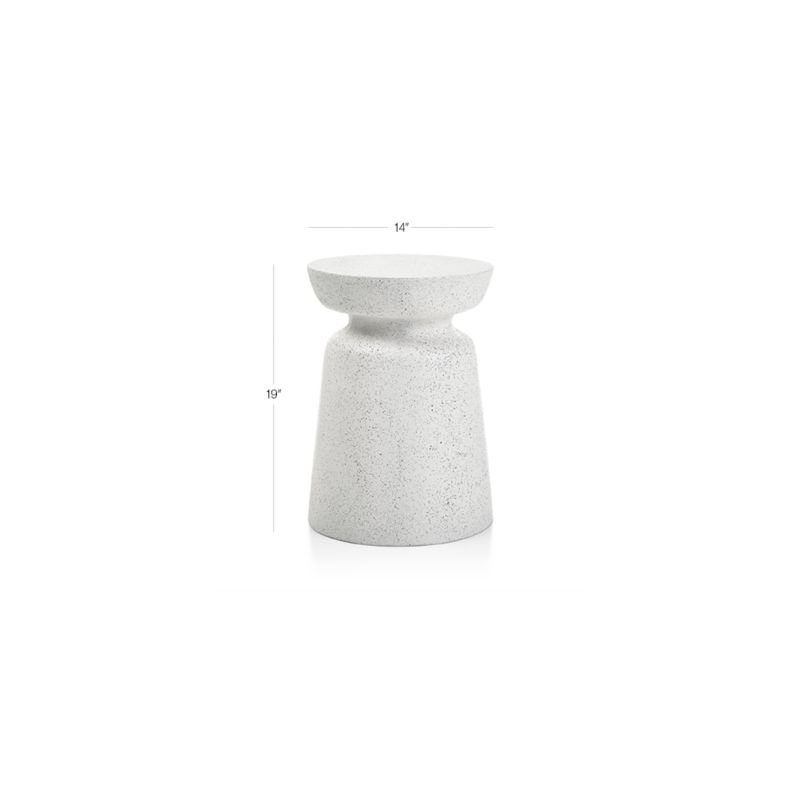 View Crest Outdoor Garden Stool Side Table - image 2 of 13