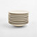 Craft Linen Cream Appetizer Plates, Set of 10