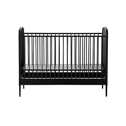 Larkin Black Metal Convertible Baby Crib Reviews Crate Kids