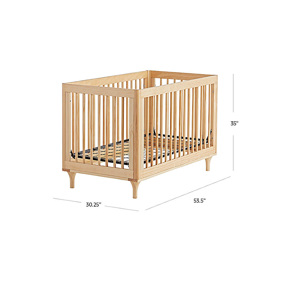 Babyletto lolly crib crate and sales barrel