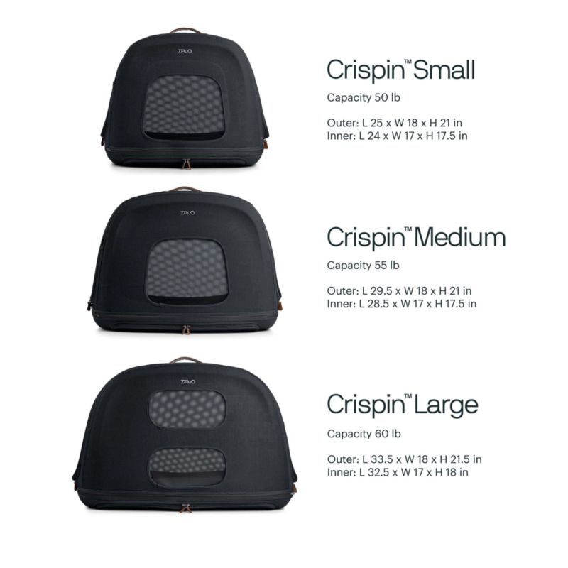 Crispin Impact-Tested Pet Travel Crate, Small in Merle - image 6 of 8