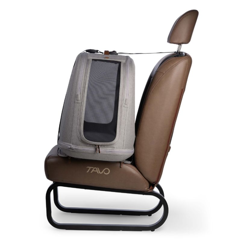 Crispin Impact-Tested Pet Travel Crate, Large in Merle - image 8 of 10