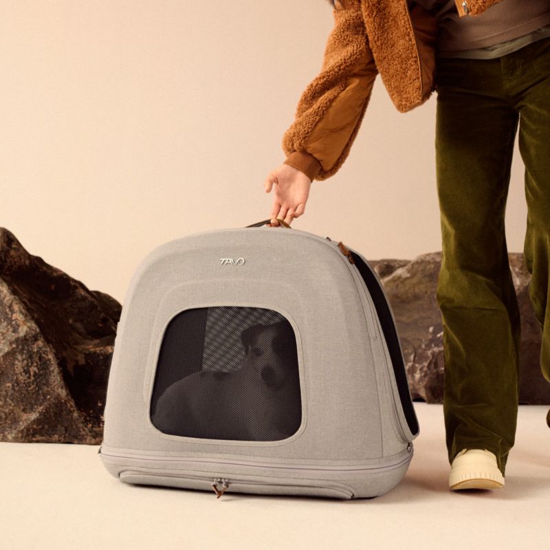 Crispin Impact-Tested Pet Travel Crate, Medium in Merle - image 7 of 10