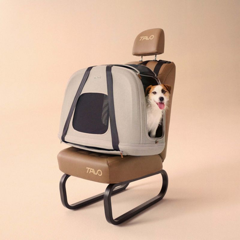 Crispin Impact-Tested Pet Travel Crate, Small in Merle - image 1 of 8