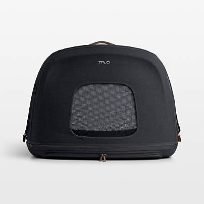 Crispin Impact-Tested Pet Travel Crate, Medium in Onyx