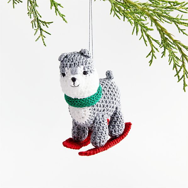 Animal Ornaments: Animal Christmas Tree Decor 2023 | Crate & Barrel