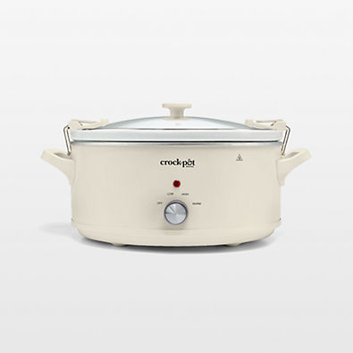 View Crock-Pot 10-Qt. Cook & Carry Slow Cooker in Oatmilk details