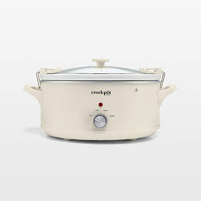 Crock-Pot 10-Qt. Cook & Carry Slow Cooker in Oatmilk