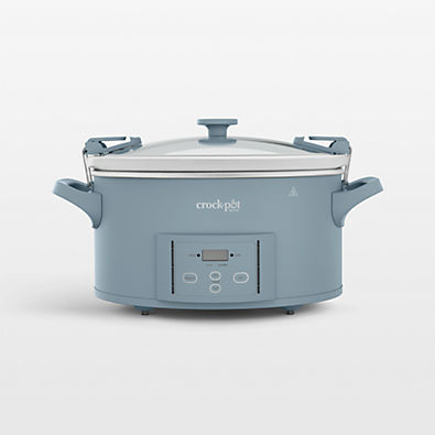 View Crock-Pot Design Series 7-Qt. Cook & Carry Slow Cooker in Morning Haze details