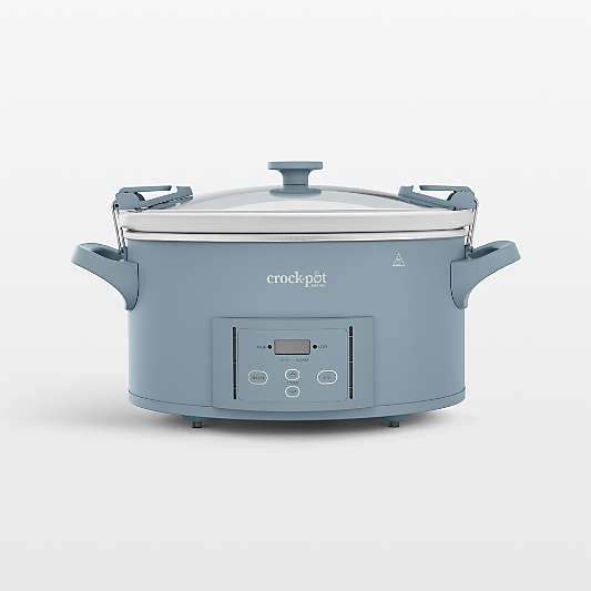 Crock-Pot Design Series 7-Qt. Cook & Carry Slow Cooker in Morning Haze