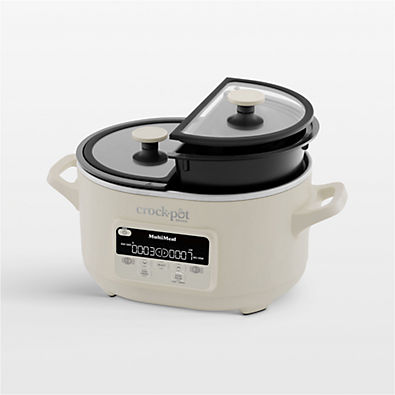 View Crock-Pot MultiMeal Multicooker and Programmable Slow Cooker with Bake Function in Oat Milk details