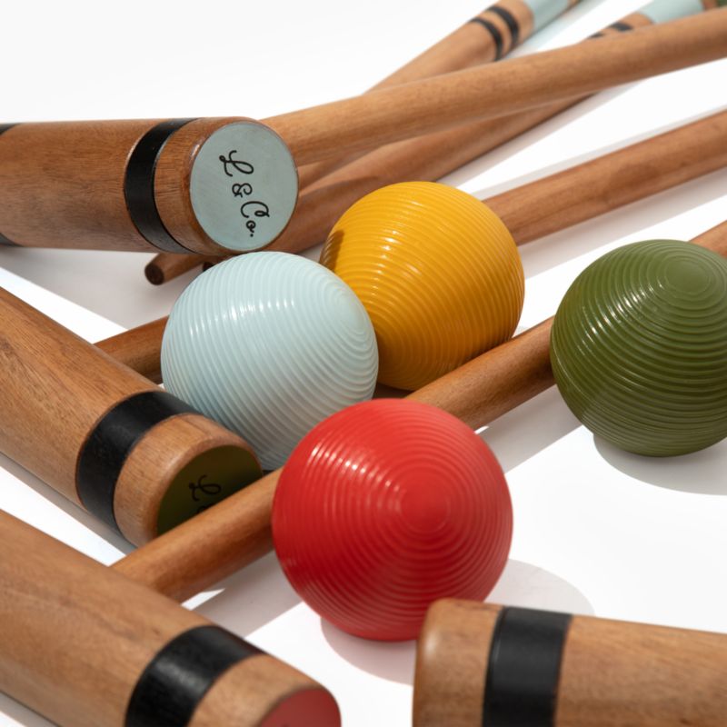 Croquet Outdoor Game Set - image 3 of 11