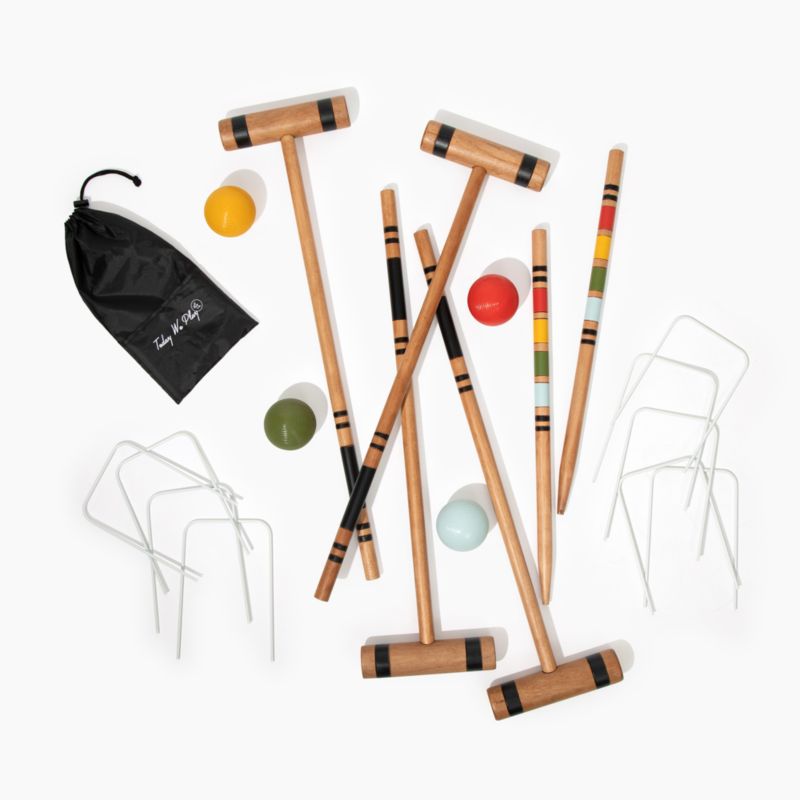 Croquet Outdoor Game Set - image 1 of 11