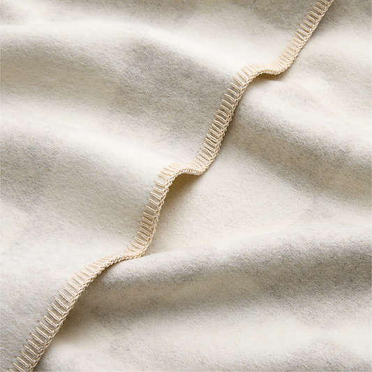 Blacksaw Crosby Heirloom 59"x79" Alpaca Ivory Throw Blanket