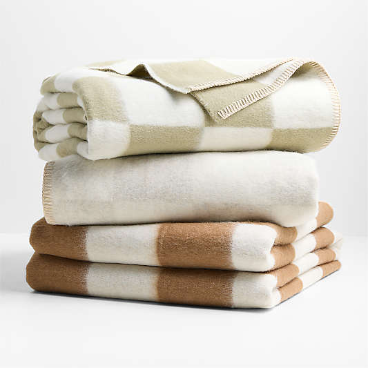 Blacksaw Crosby Heirloom 59"x79" Alpaca Ivory Throw Blanket