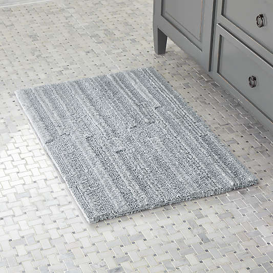 Crosley Grey Reversible Bath Rug 2'x3'