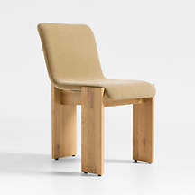 Crossroads Oak Dining Chair + Reviews | Crate & Barrel