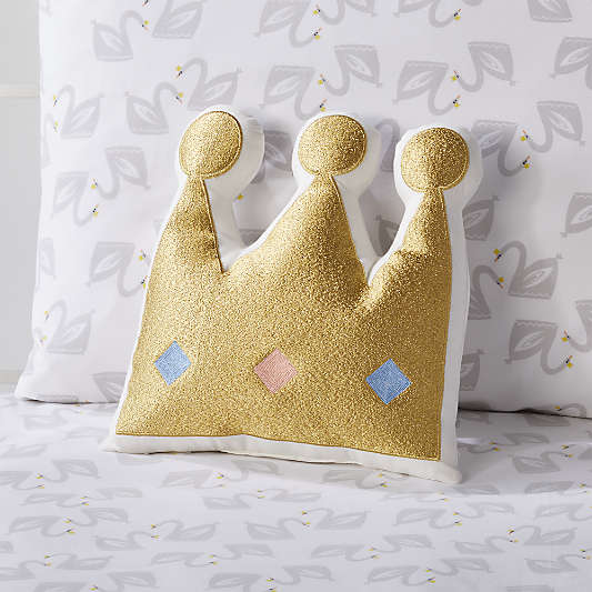 Crown Throw Pillow