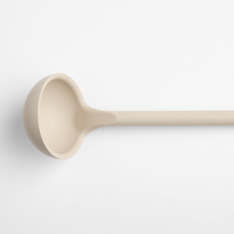 Crate & Barrel Taupe Silicone Ladle - image 2 of 3