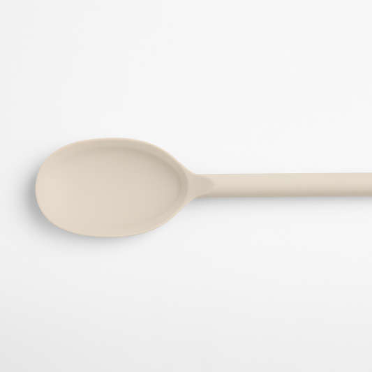 Crate & Barrel Taupe Silicone Utensils