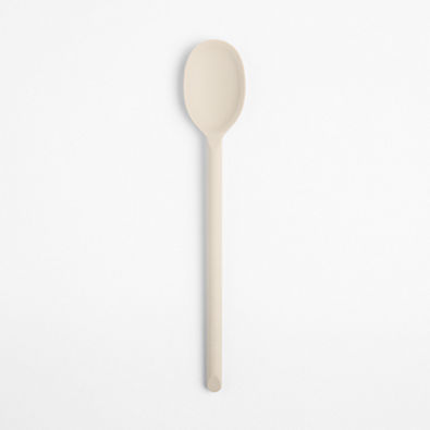 View Crate & Barrel Taupe Silicone Spoon details