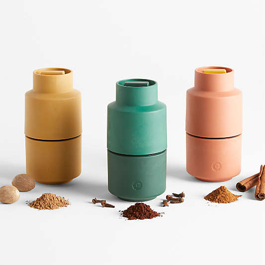 CrushGrind ® Billund Yellow Salt, Pepper and Spice Mill