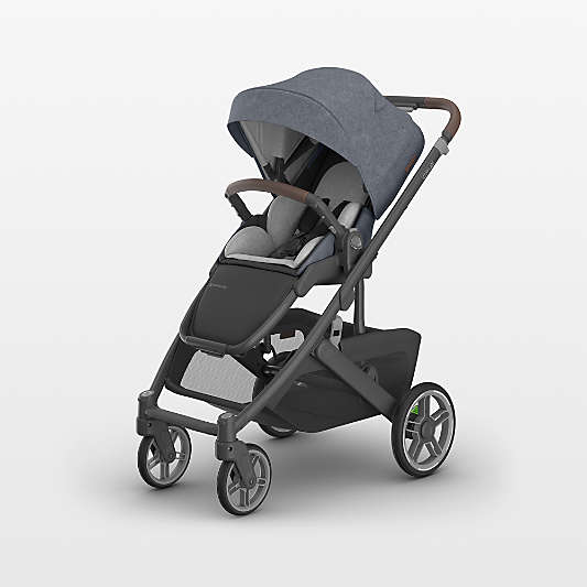 UPPAbaby Cruz V3 Julian Dusty Blue Melange Reclining Baby Stroller