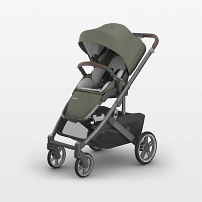 UPPAbaby Cruz V3 Evelyn Meadow Green Reclining Baby Stroller