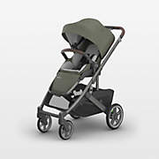 UPPAbaby Cruz V2 Black Reclining Baby Stroller with Toddler Seat