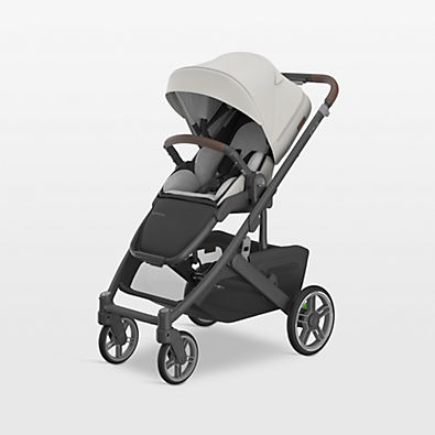 View UPPAbaby ® Cruz V3 Savannah Pearl Grey Reclining Baby Stroller details