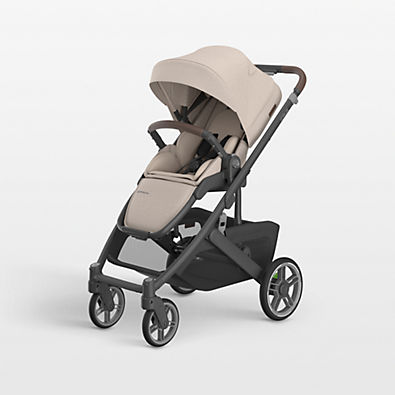 View UPPAbaby ® Cruz V3 Ada Sandstone Melange Reclining Baby Stroller details