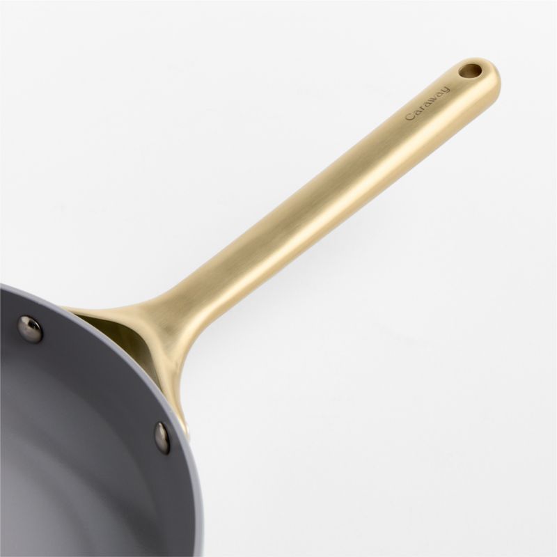 Caraway ® Coastline Ceramic Nonstick 10.5" Fry Pan with Champagne Hardware - image 1 of 2