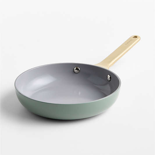 Caraway ® Coastline Ceramic Nonstick 8" Mini Fry Pan with Champagne Hardware