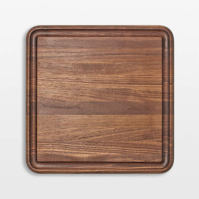 Caraway Walnut Prep & Serve Butcher Block, 12"x12"