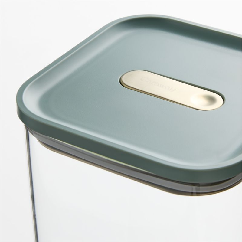 Caraway ® Coastline Airtight 4.3-Quart Large Glass Food Storage Container with Plastic and Silicone Lid - image 1 of 3