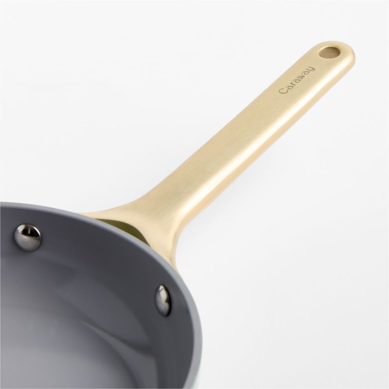 Caraway ® Coastline Ceramic Nonstick Mini Cookware Duo with Champagne Hardware - image 2 of 3