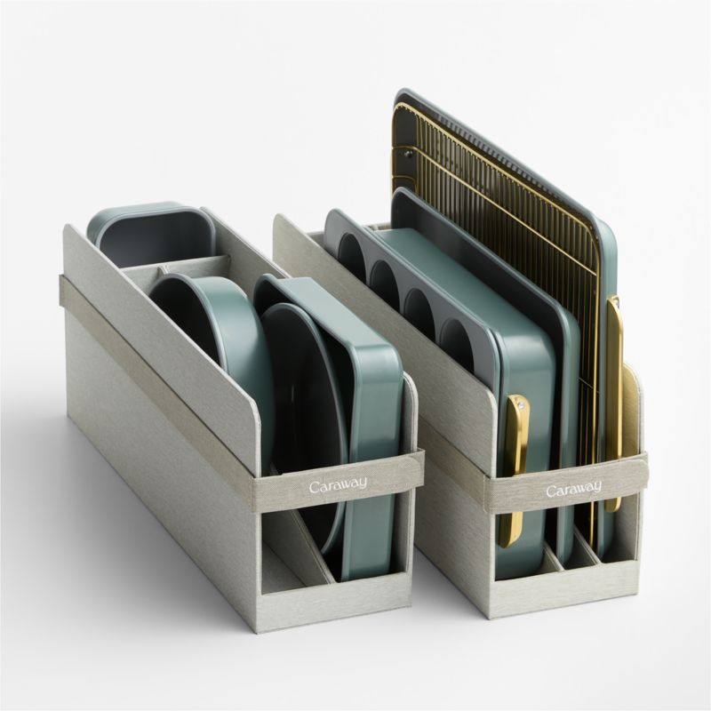 Caraway ® Tarragon Ceramic Nonstick Complete 11-Piece Bakeware Set with Brass Hardware - image 2 of 4