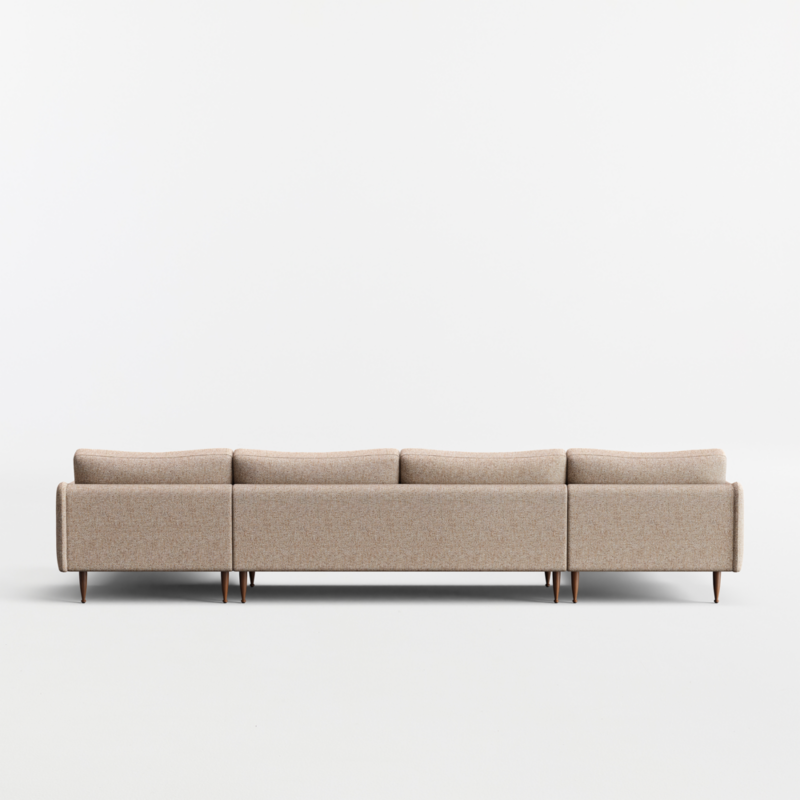 Cosgrove 3-Piece U-Shaped Sectional Sofa with Double Chaise Lounge - image 4 of 7