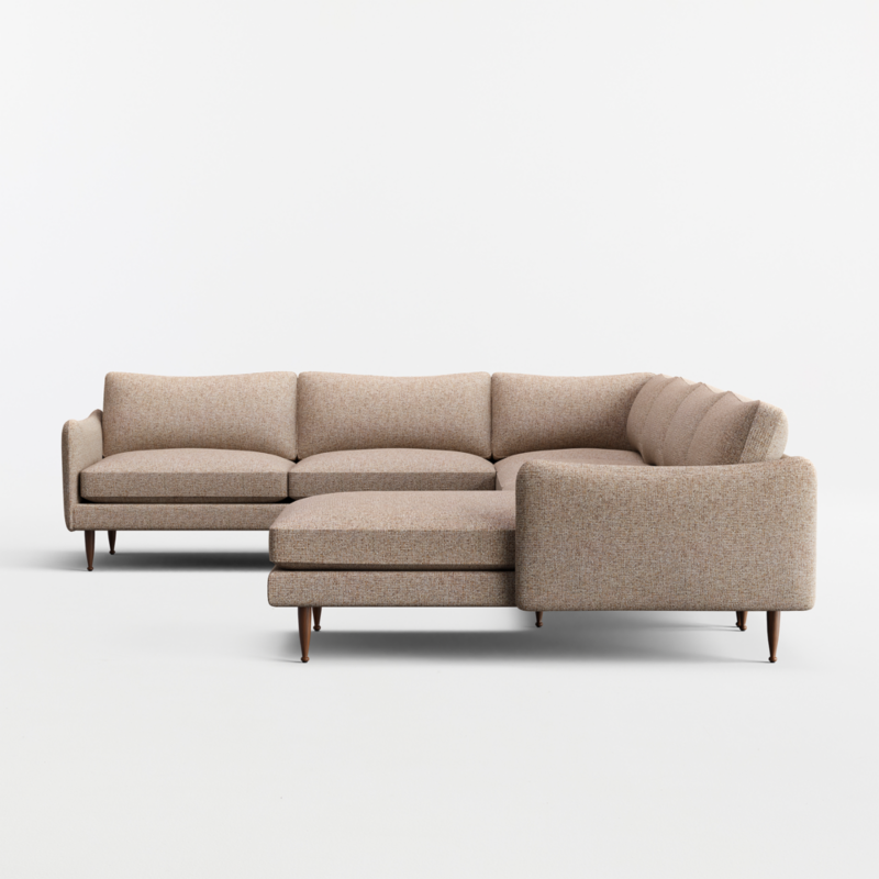 Cosgrove 4-Piece L-Shaped Sectional Sofa with Chaise Lounge - image 3 of 7