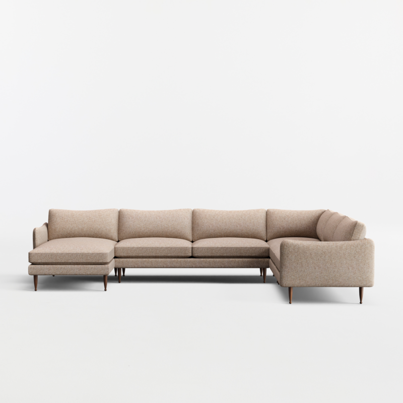 Cosgrove 4-Piece L-Shaped Sectional Sofa with Chaise Lounge - image 2 of 7