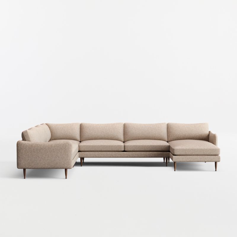 Cosgrove 4-Piece L-Shaped Sectional Sofa with Chaise Lounge - image 2 of 7