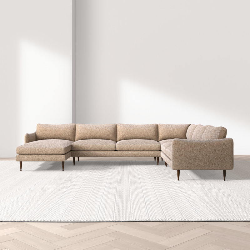 Cosgrove 4-Piece L-Shaped Sectional Sofa with Chaise Lounge - image 3 of 9