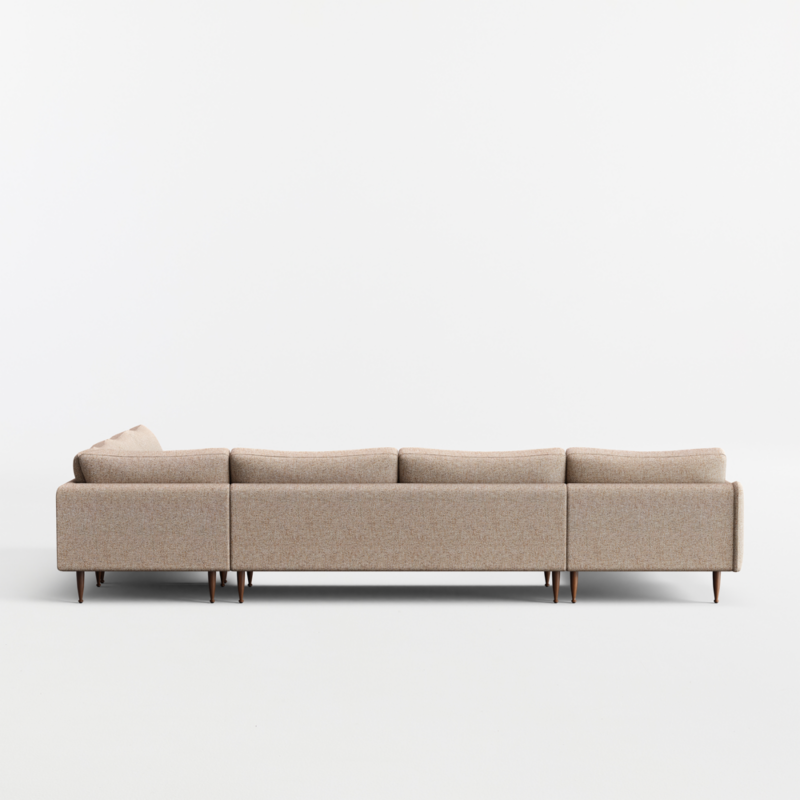 Cosgrove 4-Piece L-Shaped Sectional Sofa with Chaise Lounge - image 4 of 7