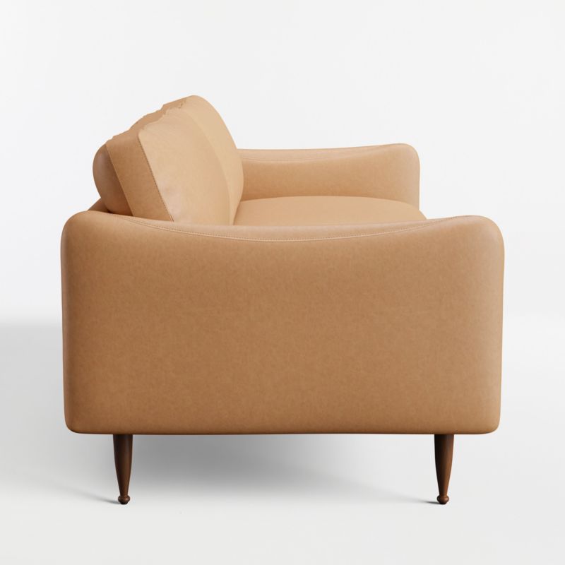 View Cosgrove 86" Leather Sofa - image 5 of 6
