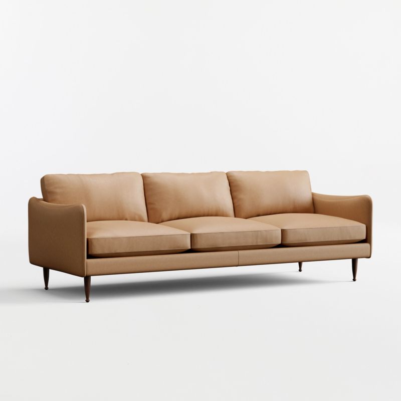 View Cosgrove 96" Leather Grande Sofa - image 4 of 6