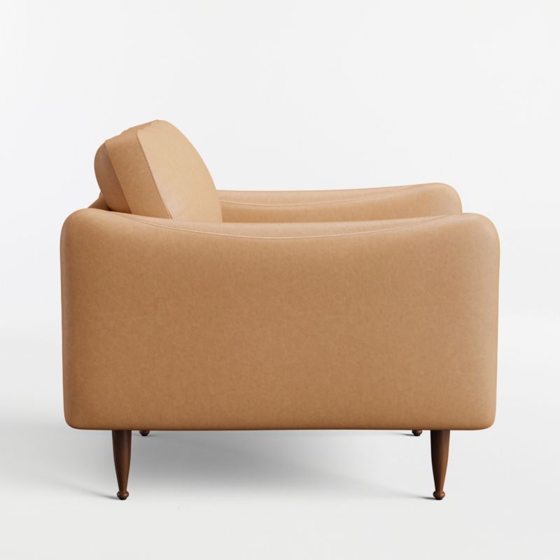 View Cosgrove 32.5" Leather Chair - image 4 of 5