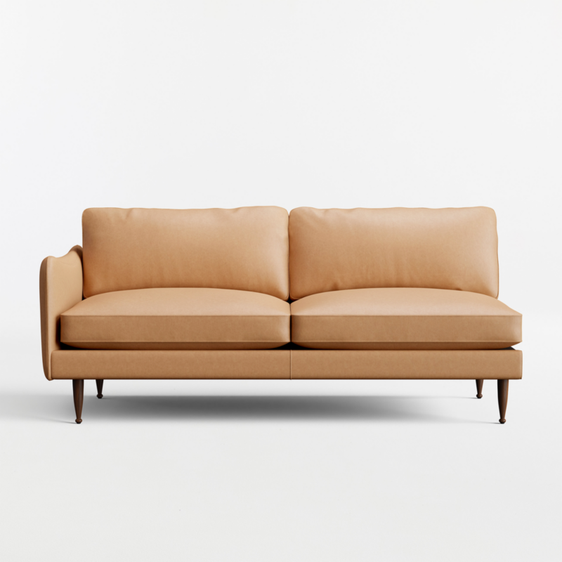 Cosgrove Leather Left-Arm Sofa Sectional Piece - image 0 of 2