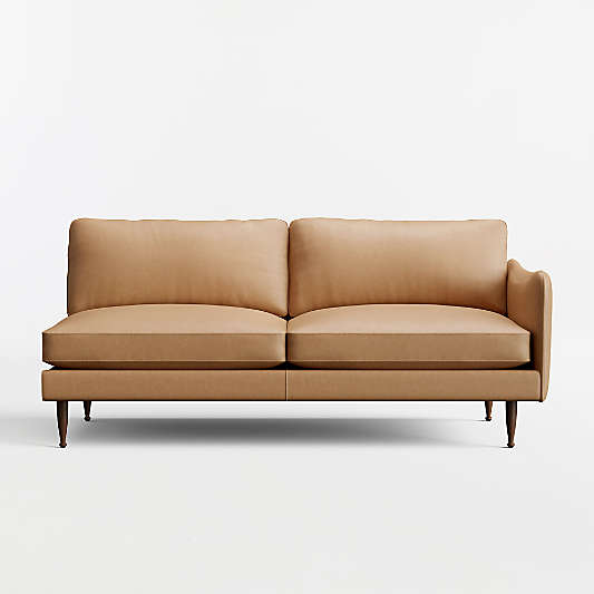 Cosgrove Leather Right-Arm Sofa Sectional Piece